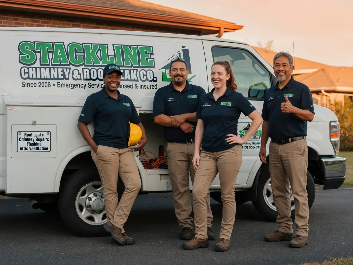 Chimney flashing repair company in Sebec, ME